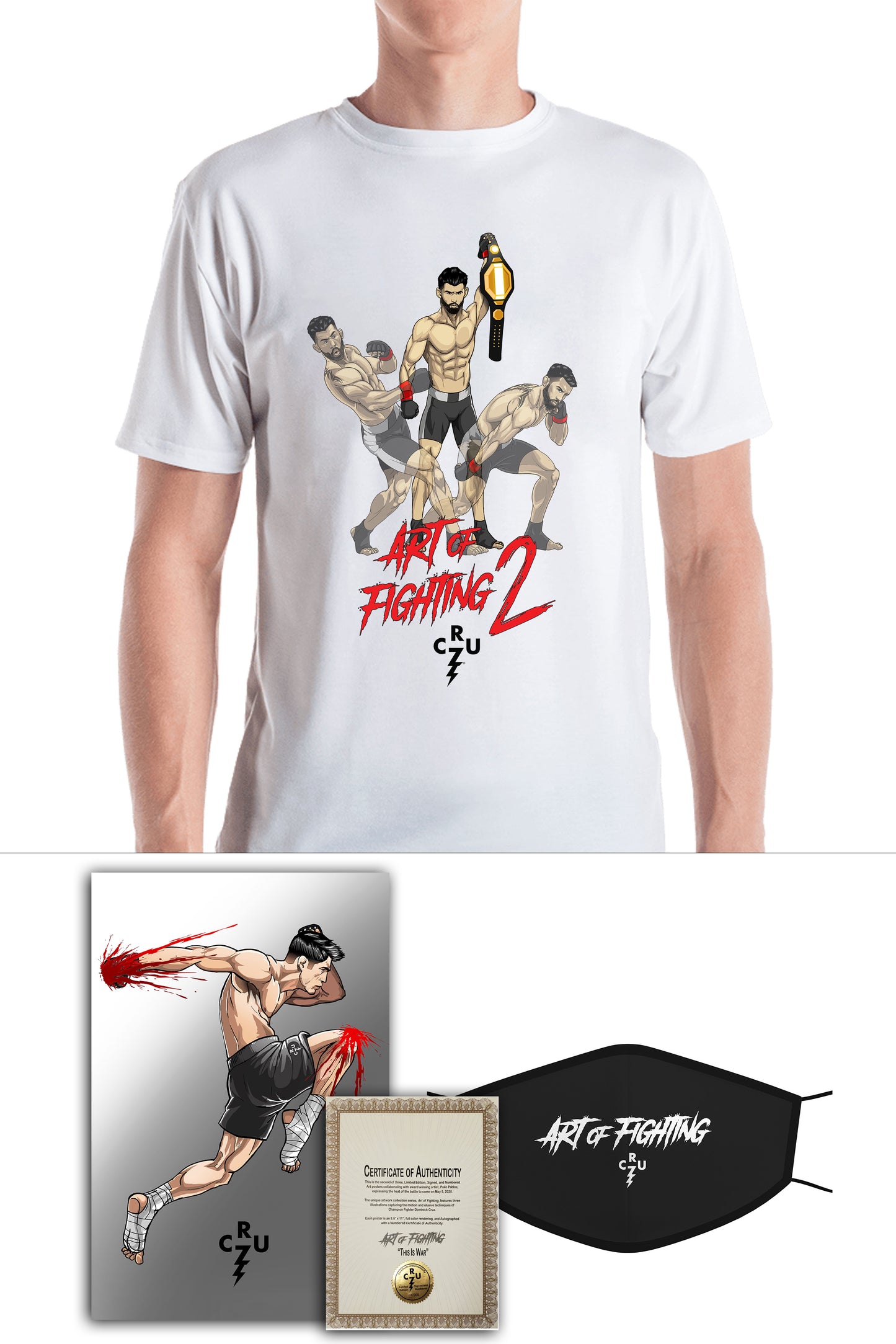 Dominick Cruz "Art of Fighting 2" Bundle