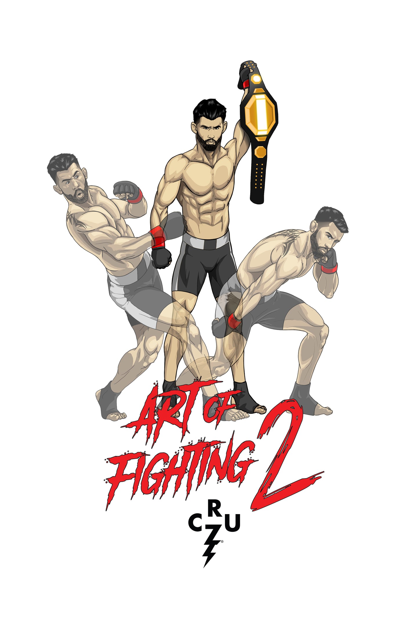 Dominick Cruz "Flow in Motion" Adult T-shirt