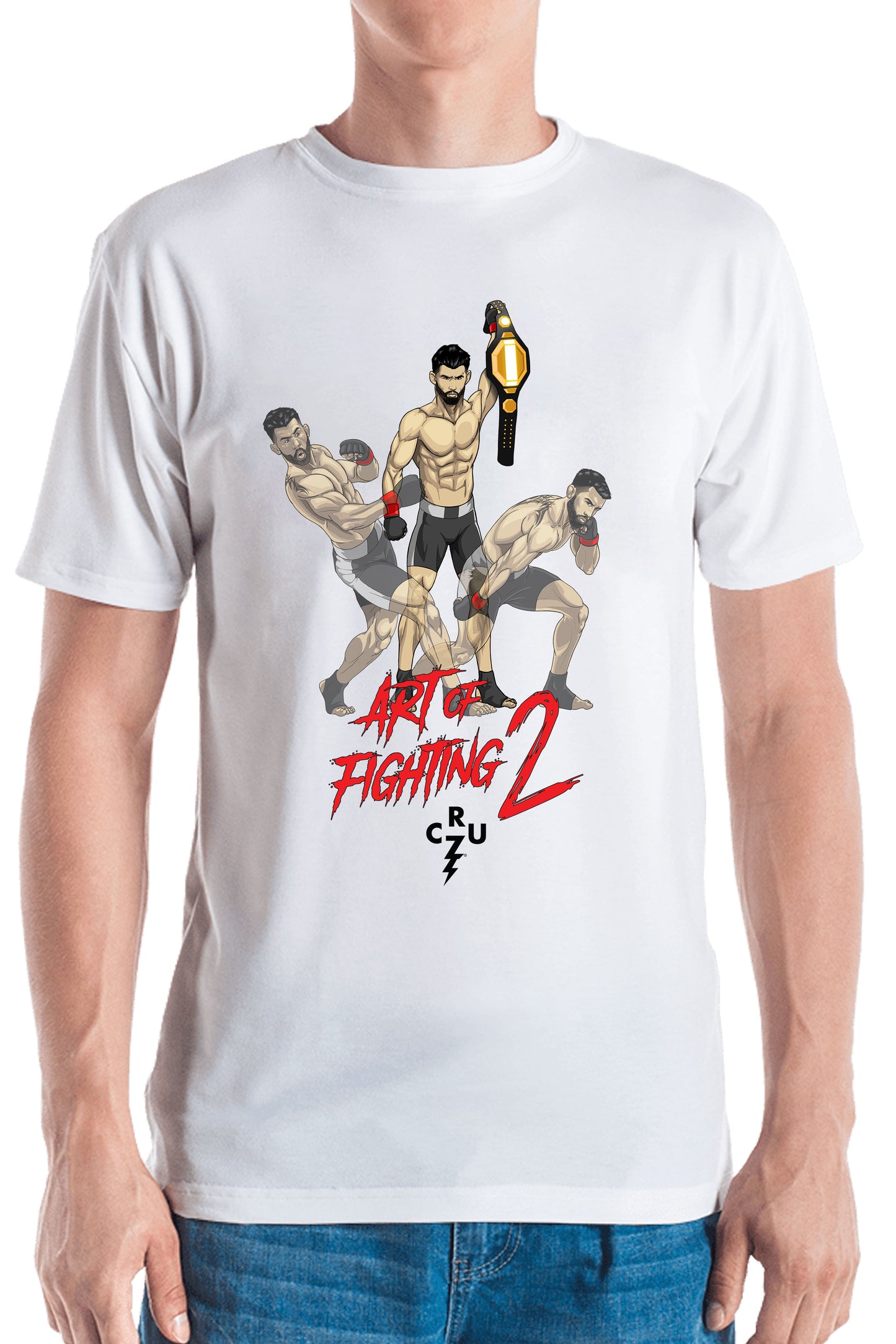 Dominick Cruz "Flow in Motion" Adult T-shirt