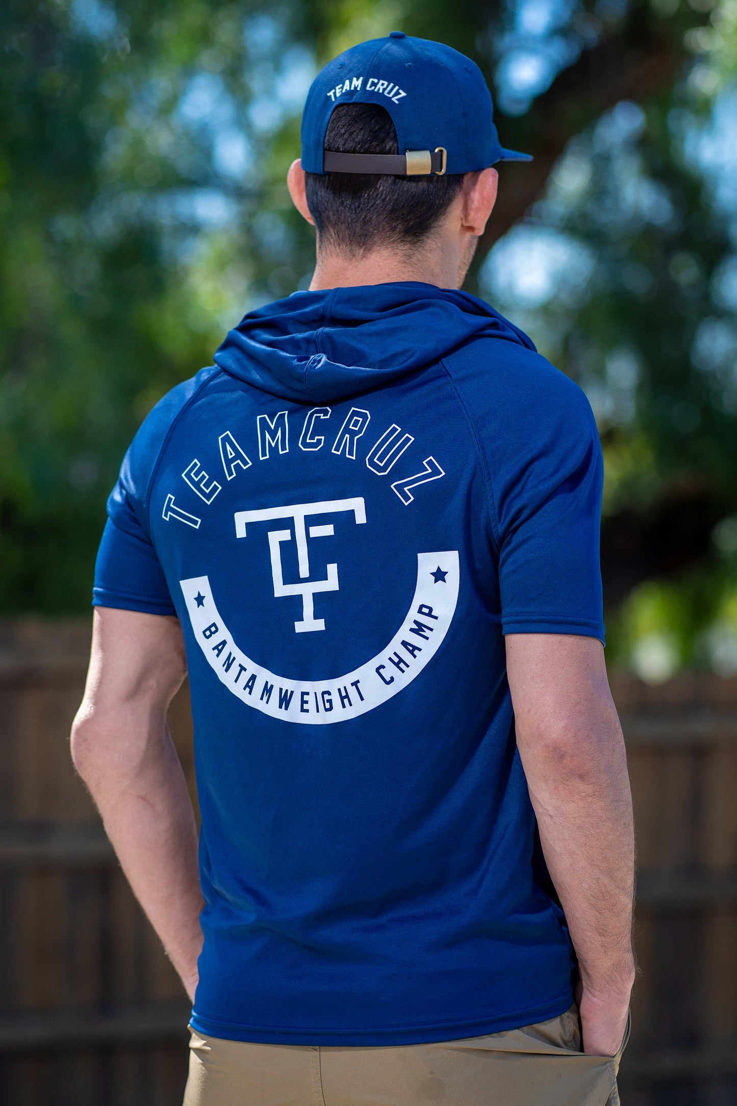 Dominick Cruz "TC Performance Hooded T-shirt"