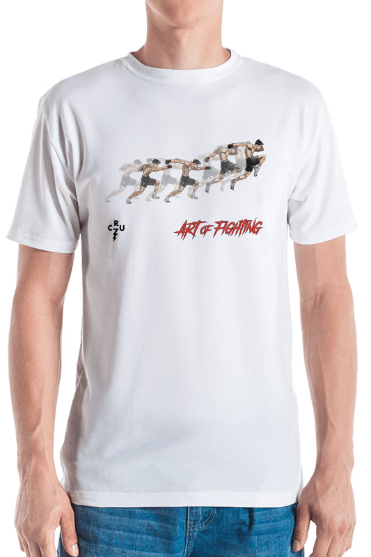 Dominick Cruz “Art of Footwork” Adult T Shirt